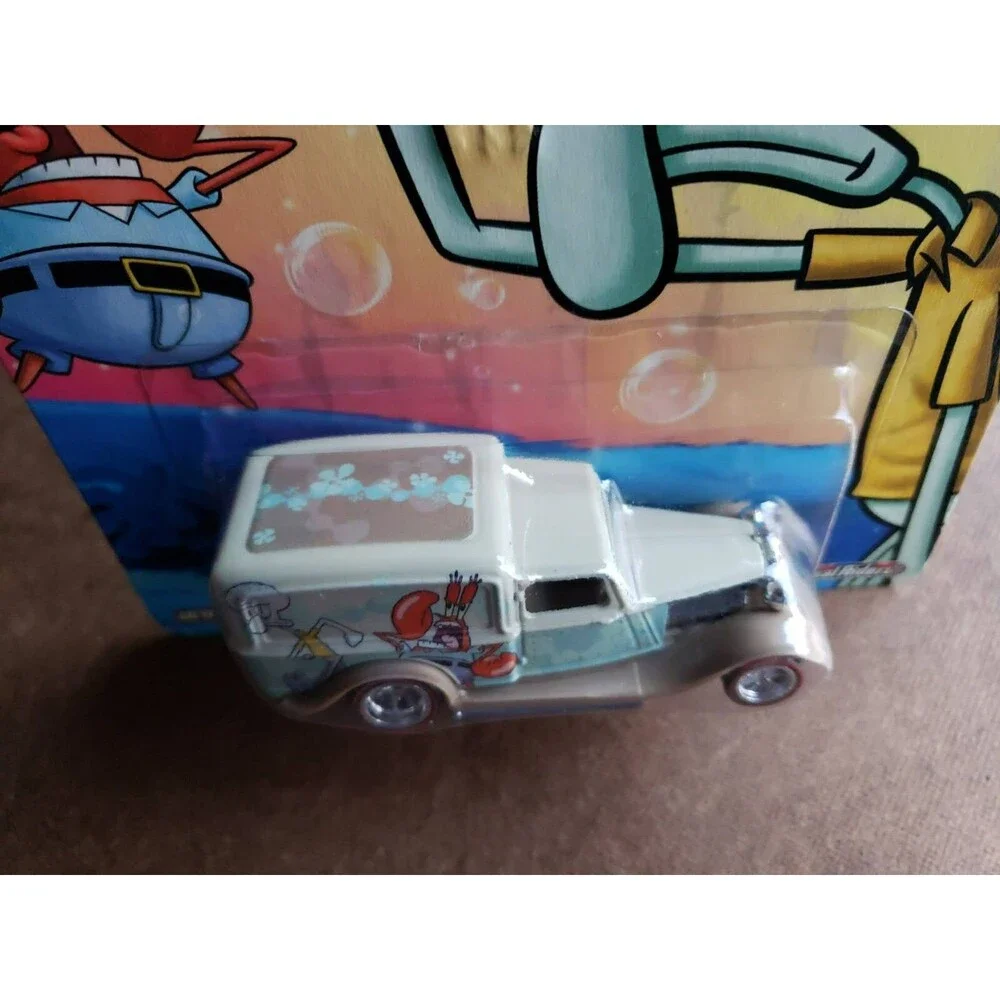 Hot Wheels '34 DODGE DELIVERY Silver & Blue Pop Culture Sponge Bob Square Pants